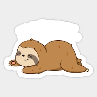 Takin It Slow Cute Sloth Pun Sticker